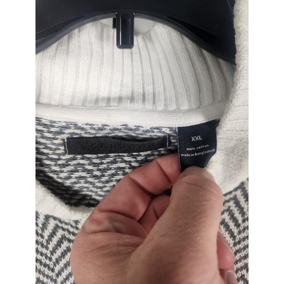 Sean John Quarter zip sweater men's 2X - Picture 3 of 3